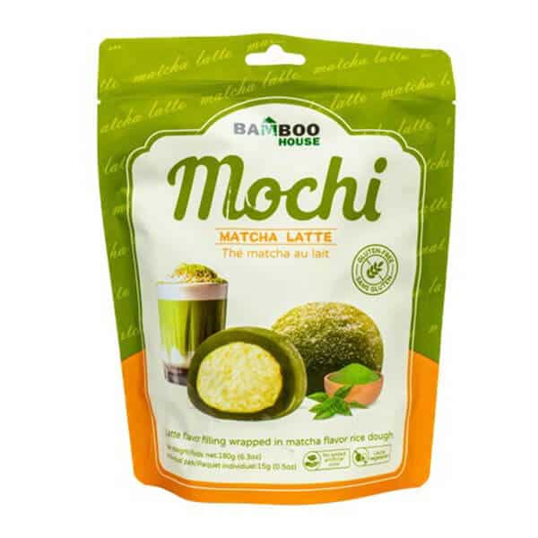 Moči Matcha Latte, zelena čokolada in matcha okus, hranilno bogat prigrizek, ki je odličen za energijo, izvirni ameriški sladek, primeren za vegane, brez glutena, ovsenega mleka in naravnih sestavin.