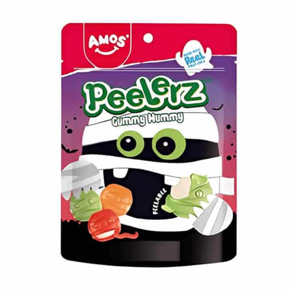 Peelurz sladoledno gumijasto sladilo z zabavnim navezovanjem na ameriške dobrote, primerno za sladek prigrizek, otroško zabavo ali sladko razvajanje.