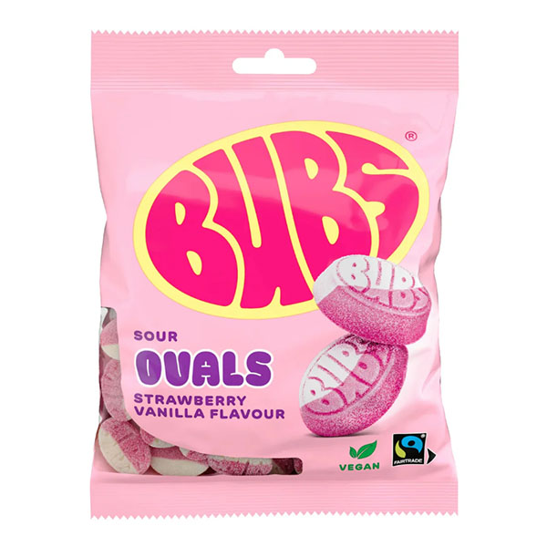 Bubs Strawberry Vanilla 90g