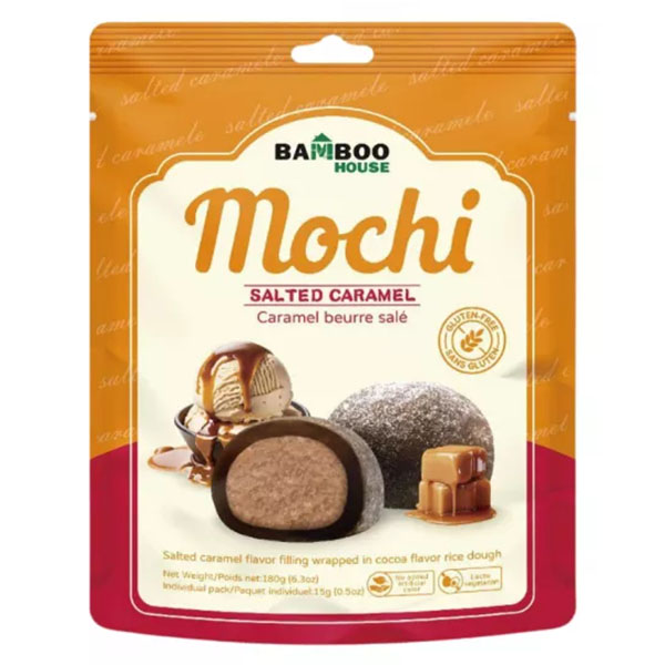 Bamboo House Salted Caramel Mochi 180g