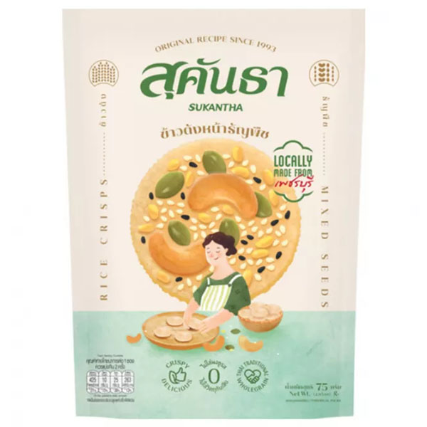 Sukantha Mixed Seed Rice Cracker 75g