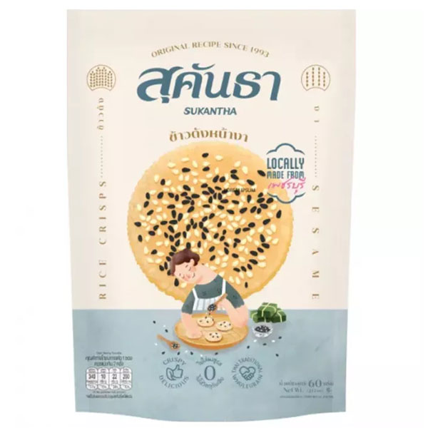 Sukantha Sesame Rice Cracker 60g
