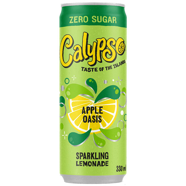 Calypso Apple Oasis Zero Sugar 330ml