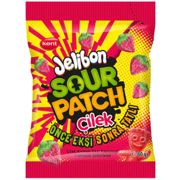 Sour Patch Kids Jelibon Strawberry 80g