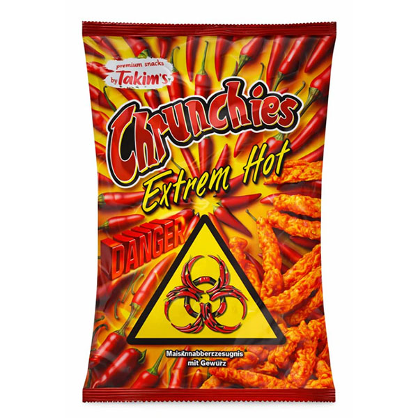 Takim's Chrunchies Extreme Hot 70g
