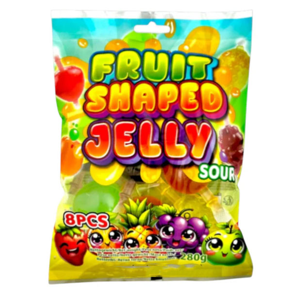 Fruit Shaped Sour Jelly 280g