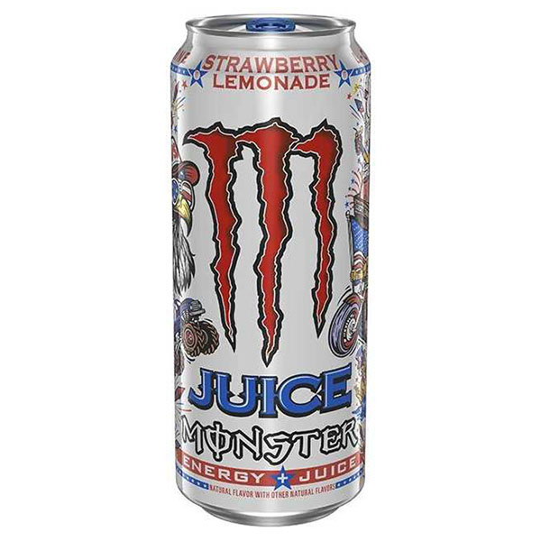 Monster Juice Strawberry Lemonade 473ml