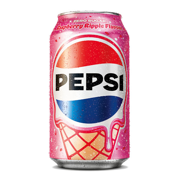Pepsi Zero Raspberry Ripple 330ml