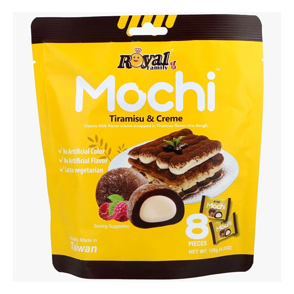 Royal Family Mochi Cream & Tiramisu 120g